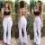 Calça Bandagem Grossa Flare - Branca