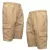 Imagem do Bermuda Masculina Bermudas Cargo Short Masculino Brin Sarja Elástico