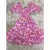 Vestido Feminino /florzinha /estampado de Viscolinho /Ombro à Ombro /elastec na internet