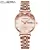 CUENA Relógio Feminino Marca Original Top Luxo Casual Quartzo Moda à Prova D'água 6002S na internet