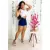 Short Jeans Feminino Com Lycra Cintura Alta Bermuda Jeans Feminina da Moda Envio Imediato! - comprar online