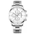 Relógio De Pulso Masculino Cinto De Aço Inoxidável Com Calendário Casual Quartz Watch na internet
