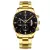 Imagem do Relógio De Pulso Masculino Cinto De Aço Inoxidável Com Calendário Casual Quartz Watch