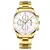 Relógio De Pulso Masculino Cinto De Aço Inoxidável Com Calendário Casual Quartz Watch - loja online
