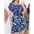 Vestido Confortável | Crepinho estampado - loja online