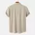 Tendência Da Moda Dos Homens De Manga Curta Camisa Impresso Cidade Coreana Slim Fit Casual De Algodão StreetWear Cáqui/Marrom/Preto/Branco - loja online