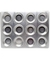 FORMA DE CUPCAKE GRANDE 12 CAVIDADES . - ASSA FACIL