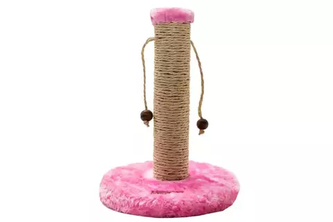 Brinquedo Arranhador com Poste para gatos Rosa