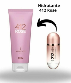 Hidratante Corporal 412 Rose com essência Vip Rose na internet