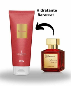 Hidratante Corporal Baraccat com essência Baccaarat Rouge na internet