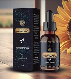 Oleo de Girassol Ozonizado - Antisséptico e Cicatrizante Natural