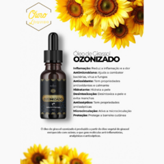 Oleo de Girassol Ozonizado - Antisséptico e Cicatrizante Natural na internet