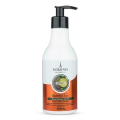 Shampoo 3 em 1 para homens 300ml - Moments Paris