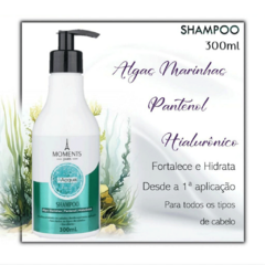 Shampoo Acqua 300ml Moments Paris - Hidratação e Anticaspas na internet