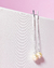 Brinco Ear Line | Pêndulo Pérola | Banhado a Prata - comprar online