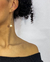 Brinco Ear Line | Pêndulo Pérola | Banhado a Ouro na internet