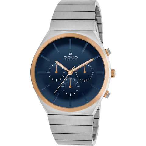 OSLO MASCULINO CRONOGRAFO BICOLOR OMTSSCVD0020