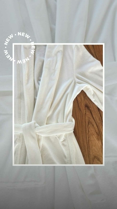 Robe Hamptons - Bata de Plush Suave para Invierno