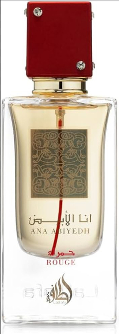 Ana Abiyedh Roge Eau de Parfum (Lattafa) 60 ml ( PERFUME ARABE) - Perfumesvilladelparque