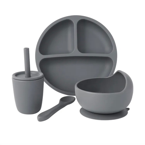 Kit introdução alimentar silicone