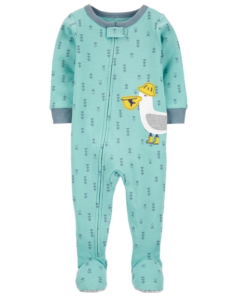 Macacão pijama bebê pelicano Carter’s
