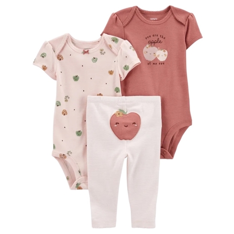 Trio bebê maçã Carter’s