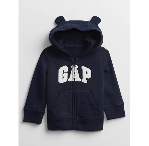 Jaqueta de moletom logo GAP Baby