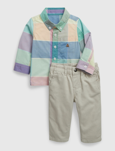 Conjunto bebê social colors Gap