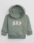 Blusa moletom infantil verde oliva GAP