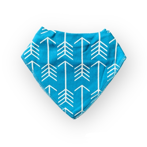 Babador bandana azul flechas Sarvoza