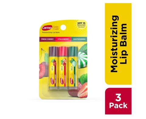Lip balm Carmex protetor labial 3 sabores