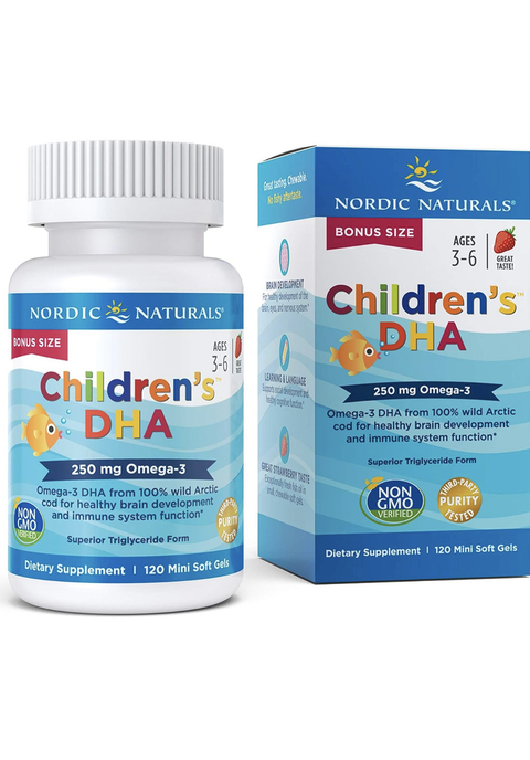 Nordic Naturals Children´s DHA Omega 3 120 mini cápsulas soft gel