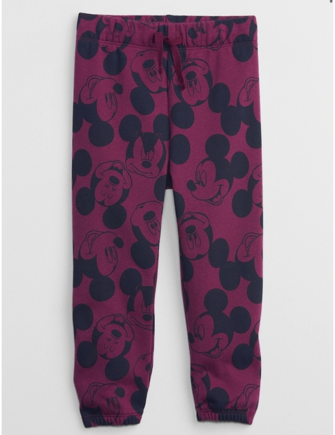 Calça unissex moletom Disney Mickey Gap