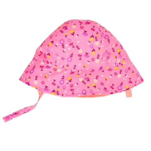 Chapéu de sol infantil floral reversível FPS 50+ Wonder Nation