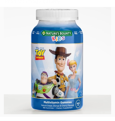 Multivitamina Nature’s Bounty kids Toy Story 180 gummies