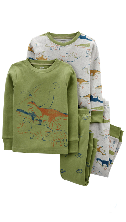 Pijama bebê 4 peças Dinossauros Carter’s