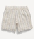 Short linho infantil listrado Old Navy na internet