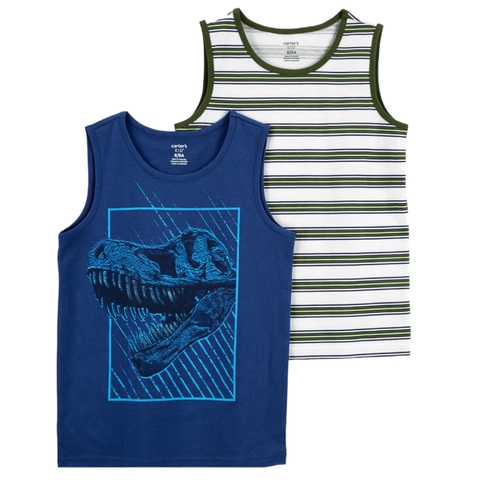 Kit regata infantil 2 peças Dinossauro Carter’s