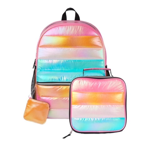 Kit Mochila almofadada + Lancheira térmica multicor The Children’s Place - comprar online