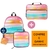 Kit Mochila almofadada + Lancheira térmica multicor The Children’s Place