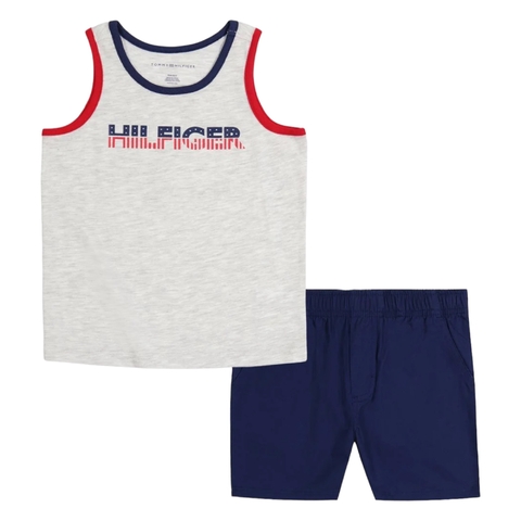 Conjunto bebê regata Tommy Hilfiger
