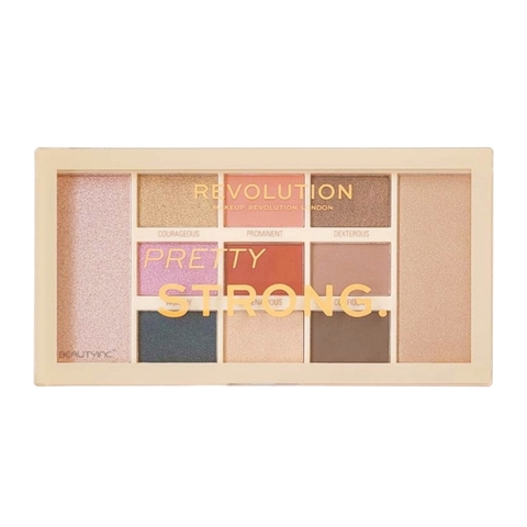 Paleta de sombra e iluminador Revolution Pretty Strong