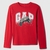 Camiseta infantil manga longa logo game Gap