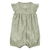 Romper bebê babados verde Carter’s