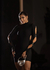 Vestido Liz Black com detalhes em pedraria - comprar online