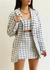 Conjunto feminino 3 peças Xadrez - FELPS IMPORTS CLOSET