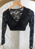 Cropped rendando - comprar online