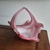 Centro de mesa en cristal de murano rosa