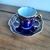 Taza azul coleccionable Limoge - comprar online