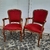 2 sillones cabeceros rojos en internet